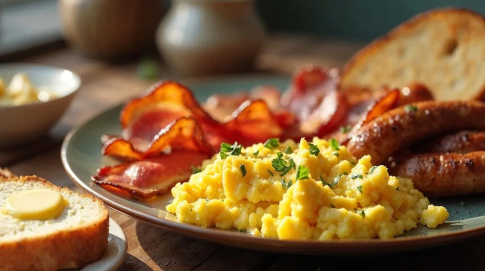 bữa sáng gây tăng cân sau 40 tuổi